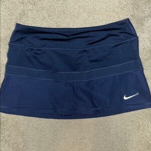 Nike Dark Blue Navy Blue Sports Skirt